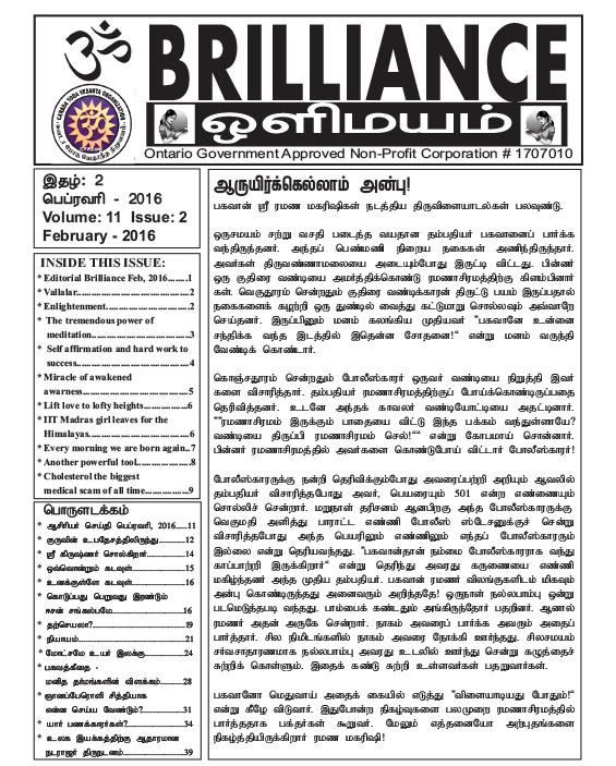 Brilliance Magazine February 2016