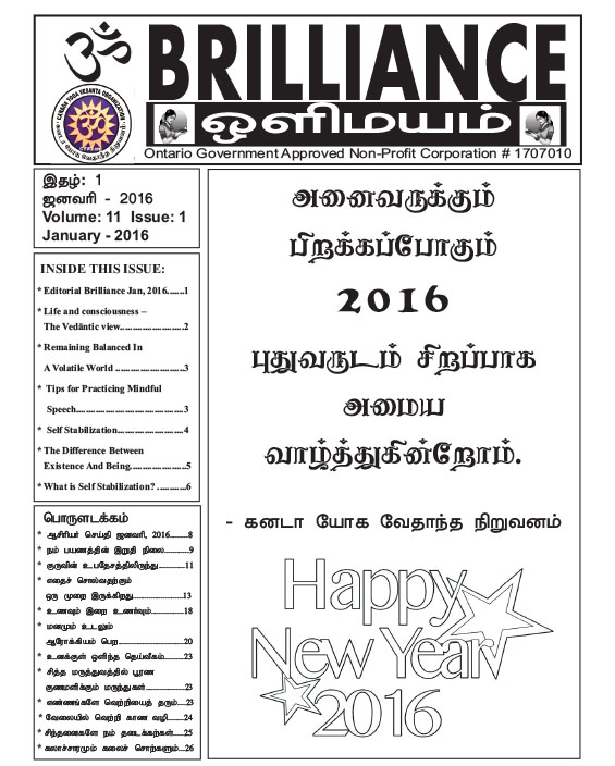 Brilliance Magazine January 2016